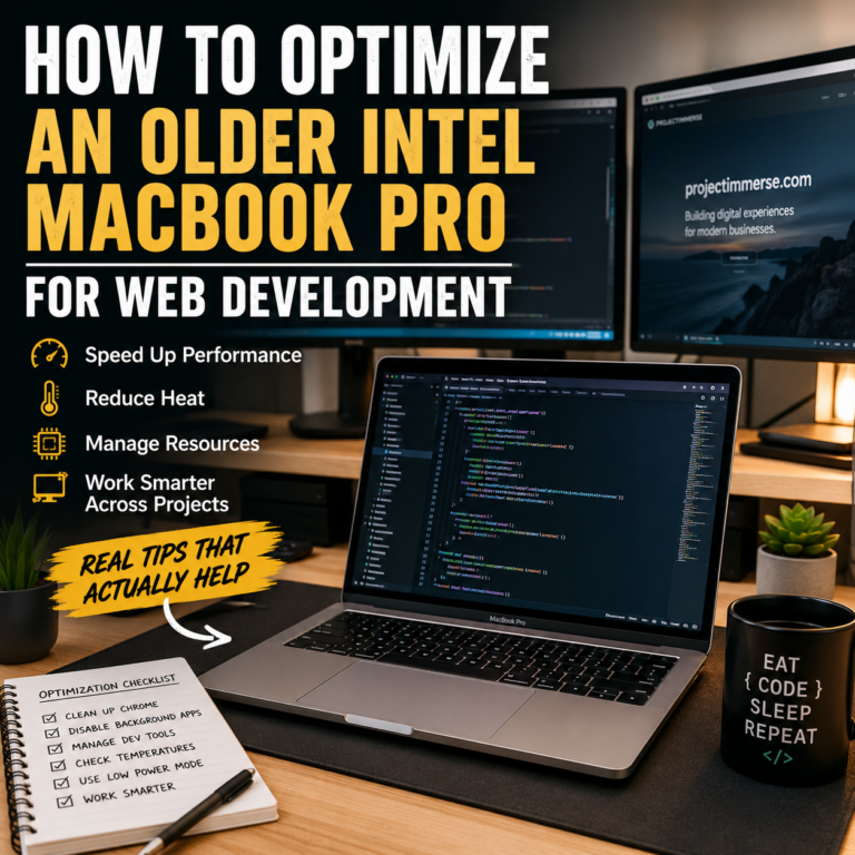 How to Optimize an Older Intel MacBook Pro for Web Development